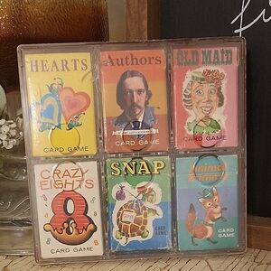 Vintage Whitman 1950's Card Set